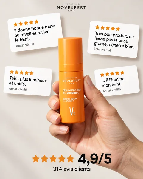 Pub 8, avis clients, Sérum Booster à la Vitamine C
